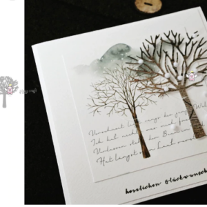 FL103 - Árvore - Metal Die Cut