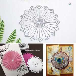 FL022 - Flor 3D Decoração - Metal Die Cut