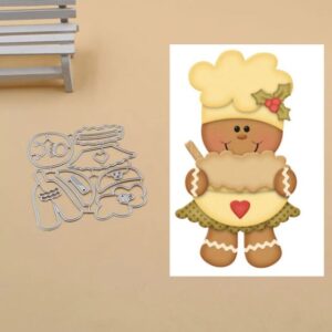 FOOD002 - Bolacha Gengibre - Metal Die Cut