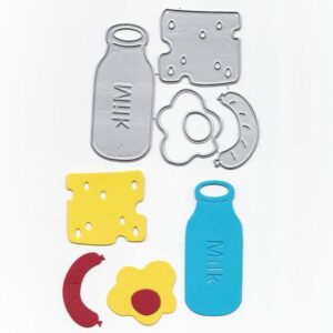 FOOD006 - Set Pequeno-Almoço - Metal Die Cut