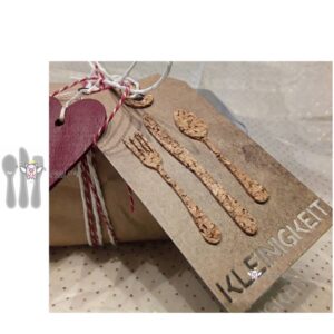 FOOD007 - Set Talheres - Metal Die Cut