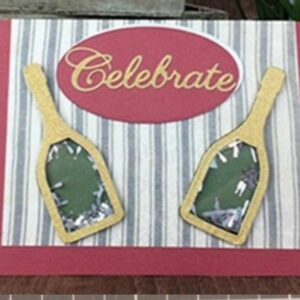 FOOD012 - Garrafa Champanhe - Metal Die Cut