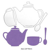 FOOD016 - Set Chá - Metal Die Cut