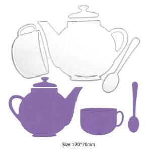FOOD016 - Set Chá - Metal Die Cut