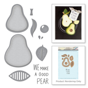 FOOD025 - Set Pêra - Metal Die Cut