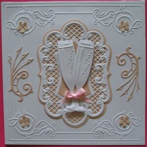 FOOD028 - Copo Champanhe - Metal Die Cut