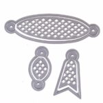 LC002 - Laço Texturado  - Metal Die Cut