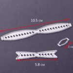 LC011 - Laço c/ Corações - Metal Die Cut