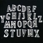 LT032 - Alfabeto Letras Maiúsculas - Metal  Die Cut
