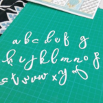 LT042 - Alfabeto Letras Minúsculas - Metal Die Cut