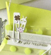 LV023 - Clip Joaninha - Metal Die Cut