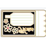 LV030 - Livro/ Bloco de Notas - Metal Die Cut