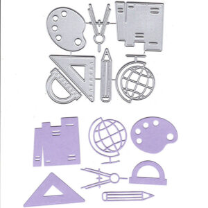 LV036 - Material Escolar - Metal Die Cut