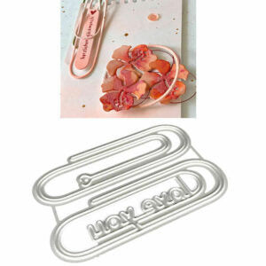 LV051 - Clips Love - Metal Die Cut
