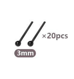 MB004- 20 PÇS Olhos 3 mm