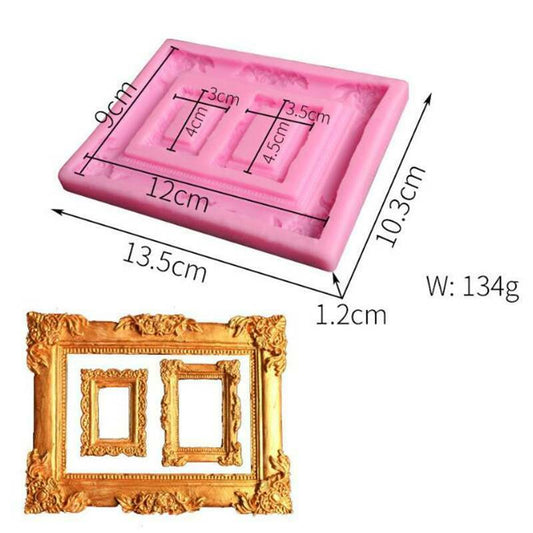 MF001MS - Set 3 Molduras - Molde
