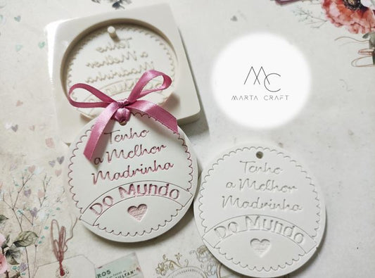 MF062MS - Tenho a Melhor Madrinha - Molde