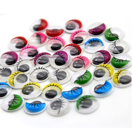 MTB043 – Olhos para Bonecas c/ Pestanas