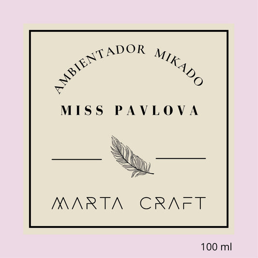 Ambientador Mikado - Miss Pavlova - 100 ml