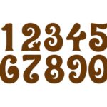 NO011 - Números - Metal Die Cut