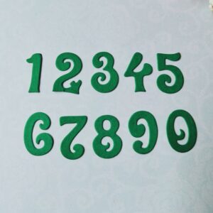 NO011 - Números - Metal Die Cut