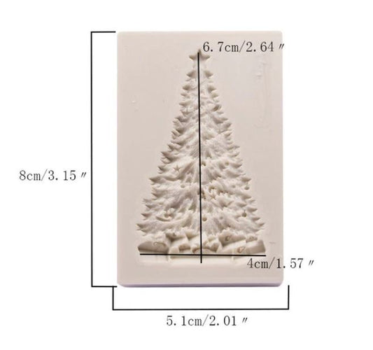 NA042MS - Árvore de Natal - Molde de Silicone