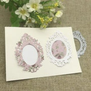 OR015 - Set Ornamento Frame Oval - Metal Die Cut