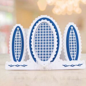 OR031 - Set Ornamento Frame Oval - Metal Die Cut