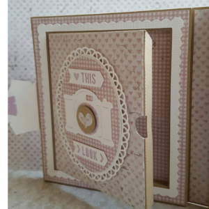 OR036 - Livro 3D - Quadro - Metal Die Cut