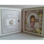 OR036 - Livro 3D - Quadro - Metal Die Cut