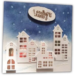 OT001 - Set Casas - Metal Die Cut