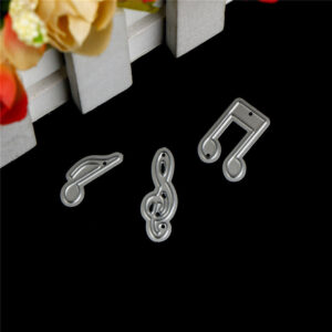 OT004 - Set Notas Musicais - Metal Die Cut