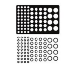 OT007 - Shake - Confetis - Coração - Flor - Metal Die Cut