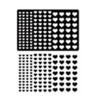 OT007 - Shake - Confetis - Coração - Flor - Metal Die Cut