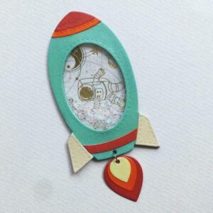 OT035 - Foguete - Metal Die Cut