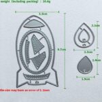 OT035 - Foguete - Metal Die Cut