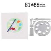 OT036 - Paleta Pintura - Metal Die Cut