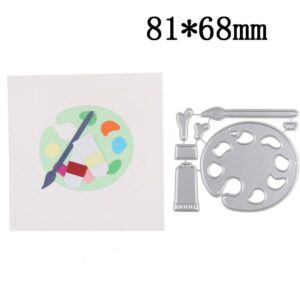 OT036 - Paleta Pintura - Metal Die Cut