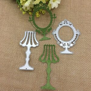 OT046 - Espelho + Candeeiro - Metal Die Cut