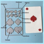 OT051 - Baralho Cartas + Naipes - Metal Die Cut