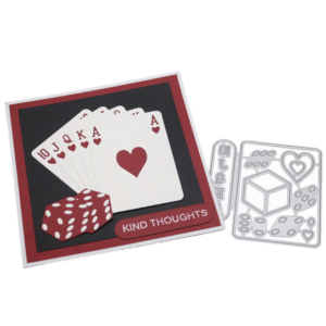 OT052 - Baralho Cartas - Poker - Metal Die Cut