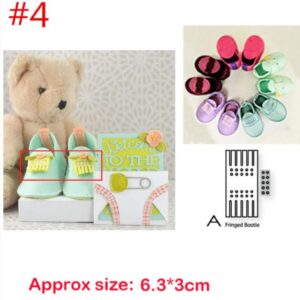 OT059 - Sapato Simples + Acessório - Metal Die Cut