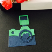 OT066 - Máquina Fotográfica - Metal Die Cut