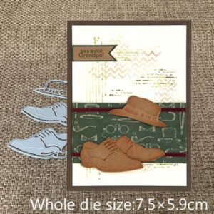 OT083 - Chapéu + Sapatos Homem - Metal Die Cut