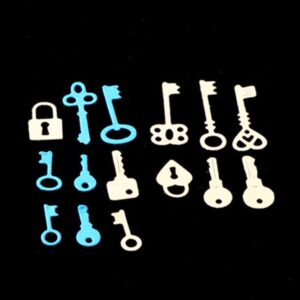 OT086 - Set Cadeados & Chaves - Metal Die Cut