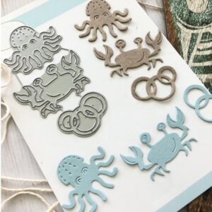 OTMAR007 - Caranguejo + Polvo - Metal Die Cut