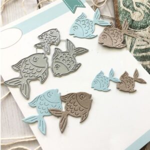 OTMAR008 - Set Peixes - Metal Die Cut