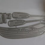 OTMAR022 - Barco + Remos - Metal Die Cut