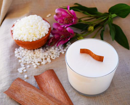 Pavio de Madeira Ondulado - 6 unidades