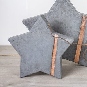 Rayher Molde de carcaça: Molde de fundição: estrela, 6cm ø Concreto